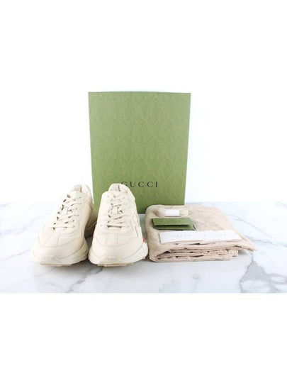 Band logo rhyton sneakers 8 5 275 - GUCCI - BALAAN 2