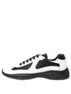 America's Cup Low Top Sneakers White Black - PRADA - BALAAN 2