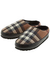 House Check Flat Slippers Brown - BURBERRY - BALAAN 2