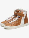 Men's Brown High Top Sneakers 112 WHITE - PIERRE HARDY - BALAAN 2