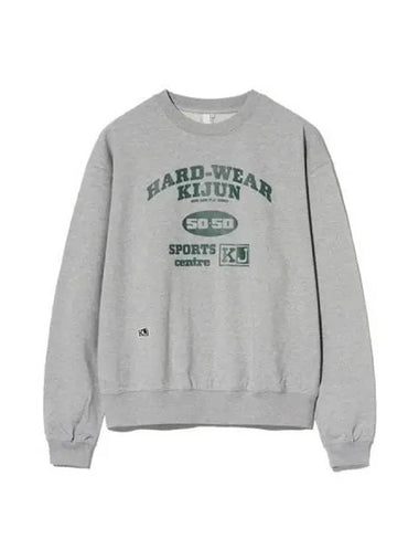 Hardware Sweatshirt Melange Gray - KIJUN - BALAAN 1