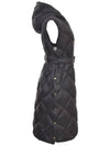 Women's Tregil Belt Padded Vest Black - MAX MARA - BALAAN 5