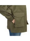 Cotton Army Jacket Khaki - TOTEME - BALAAN 8