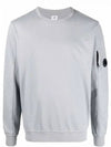 Men's Light Fleece Lens Wappen Sweatshirt Grey - CP COMPANY - BALAAN 2