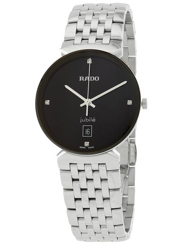 Rado Florence Quartz Diamond Black Dial Ladies Watch R48912713 - RADO - BALAAN 1