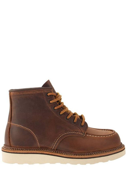 Men's Lace Up Ankle Boots Brown - RED WING - BALAAN 2