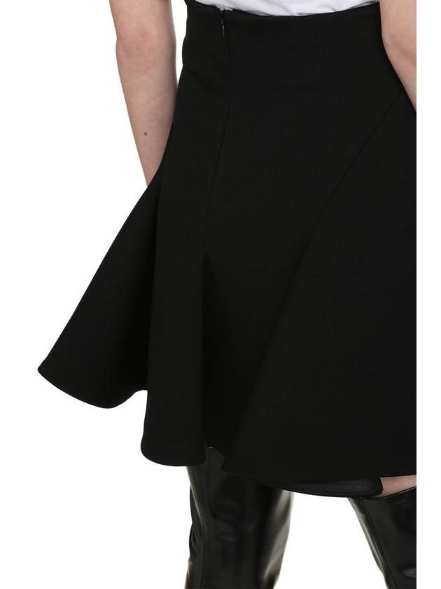 Grande Poudre A-Line Skirt Black - BOTTEGA VENETA - BALAAN 6