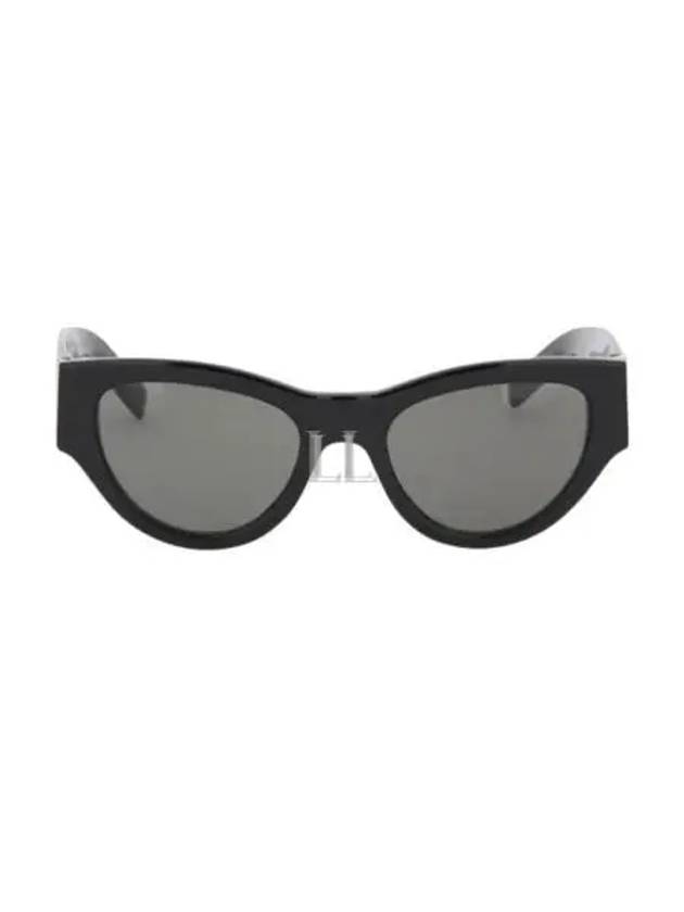 Eyewear Monogram Temple Cat Eye Sunglasses Black - SAINT LAURENT - BALAAN 2