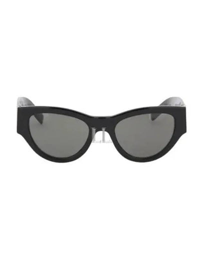 Eyewear Monogram Temple Cat Eye Sunglasses Black - SAINT LAURENT - BALAAN 2