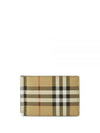 Check Money Clip Wallet 8084176 Check Money Clip - BURBERRY - BALAAN 2