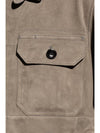 Micro Light Suede Jacket Grey - TOM FORD - BALAAN 6