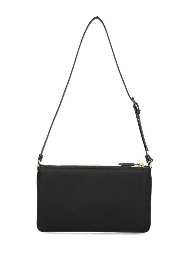 Triangle Logo Pouch Shoulder Bag Black - PRADA - BALAAN 3