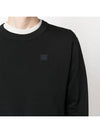 Men's Crewneck Sweatshirt Black - ACNE STUDIOS - BALAAN 7