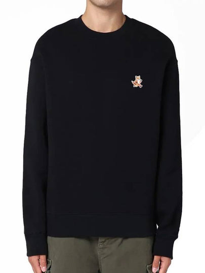 Fox Cotton Sweatshirt Black - MAISON KITSUNE - BALAAN 2