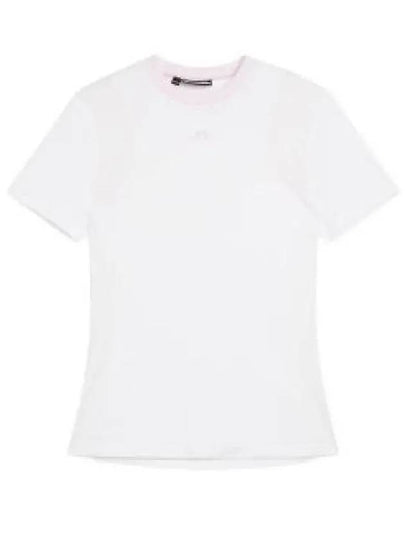 Addie Short Sleeve T-Shirt White - J.LINDEBERG - BALAAN 2