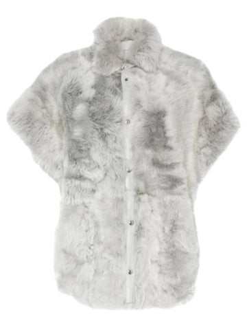 women s sable fur coat gray - IRO - BALAAN 1