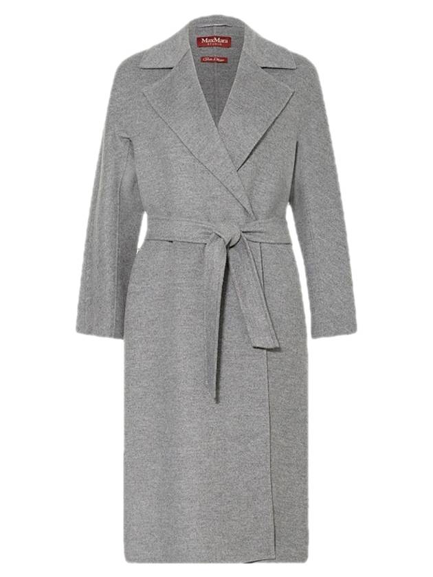 Women's Double Coat Gray - MAX MARA - BALAAN.