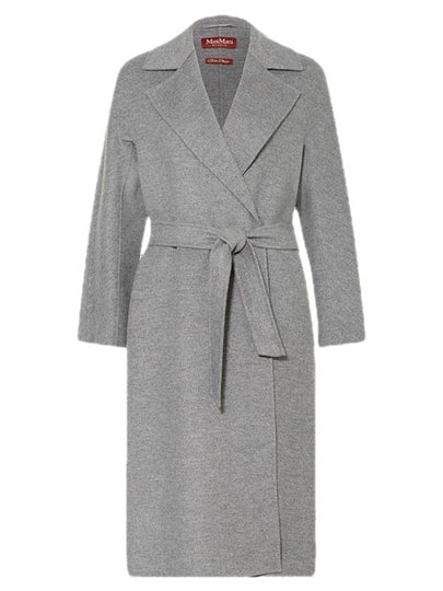 Women's Wool Cashmere Single Coat Grey - MAX MARA - BALAAN 2