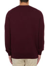 Evans Logo Crew Neck Knit Top Dark Plum - ISABEL MARANT - BALAAN 5