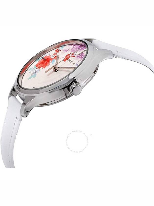 Timex Quartz White Dial Ladies Crystal Bloom Watch TW2R66800 - TIMEX - BALAAN 2