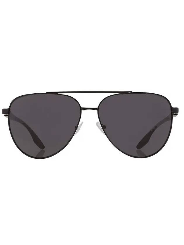 Prada Linea Rossa Gray Pilot Men s Sunglasses PS 52WS 1BO06F 61 - PRADA - BALAAN 1