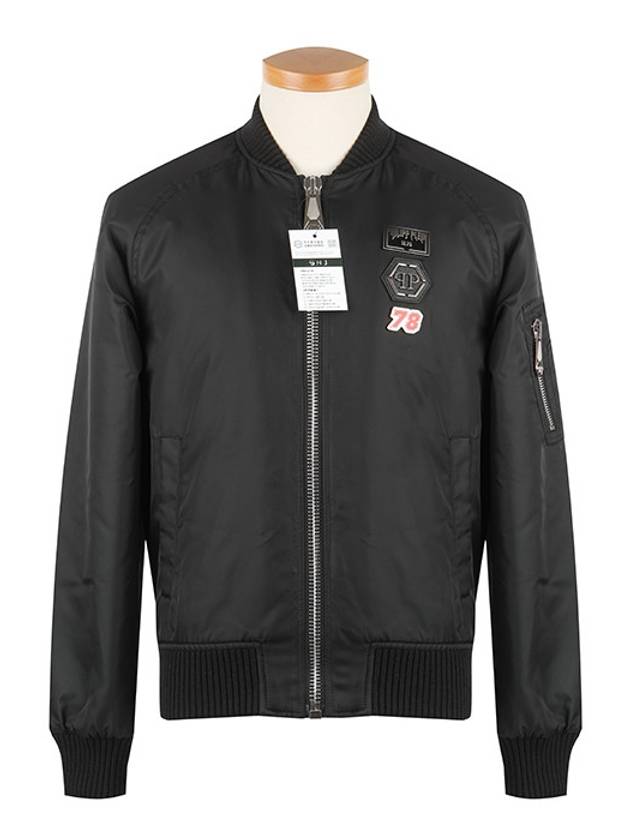 Logo Bomber Jacket Black - PHILIPP PLEIN - BALAAN 3