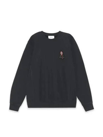 Mika crew neck black - PALMES - BALAAN 1