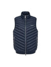 Men s logo banding duck down padded vest navy 271874 - ARMANI EXCHANGE - BALAAN 1