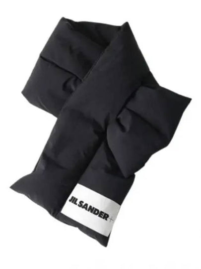 Logo Patch Down Muffler Black - JIL SANDER - BALAAN 2