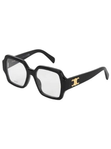 Triomphe logo temple glasses - CELINE - BALAAN 1