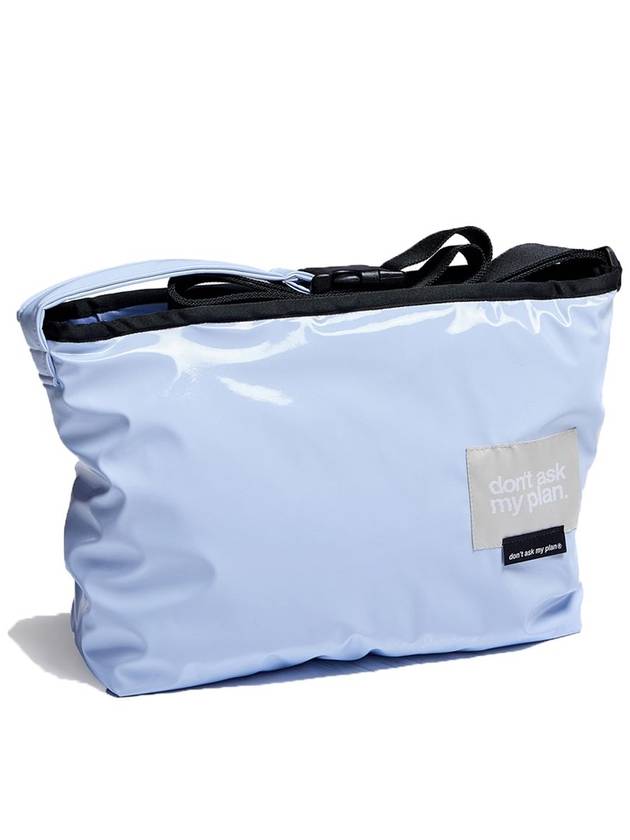 2WAY Padded Messenger Bag Sky Blue - DON’T ASK MY PLAN - BALAAN 5