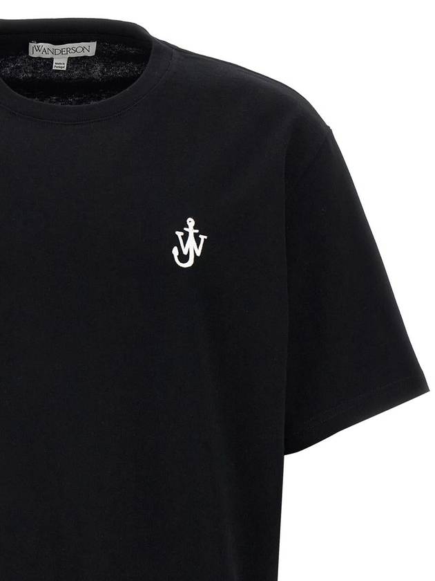 JW Anderson 'Anchor Embroidery' T-Shirt - JW ANDERSON - BALAAN 3