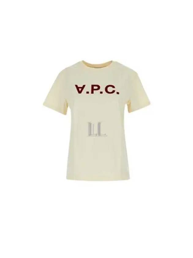 Standard Grand VPC Short Sleeve T-Shirt Ivory - A.P.C. - BALAAN 2