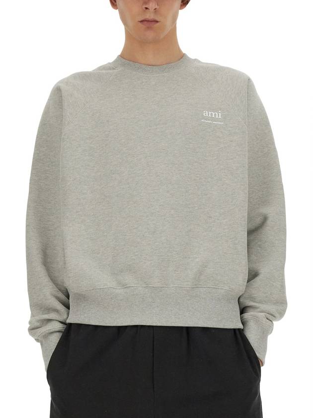 Alexandre Mattiussi Sweatshirt Grey - AMI - BALAAN 6