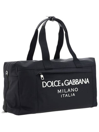 Dolce & Gabbana Black Nylon Duffel Bag - DOLCE&GABBANA - BALAAN 2