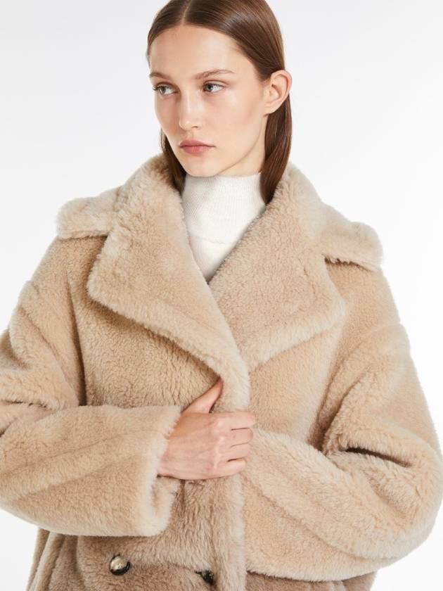 Gatto Teddy Bear Icon Double Coat Sand - MAX MARA - BALAAN 5