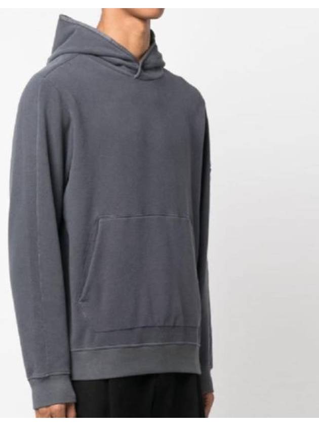 Compass Logo Patch Hoodie Grey - STONE ISLAND - BALAAN 3