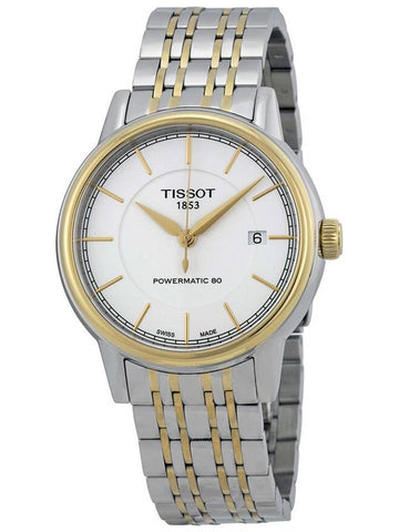 Tissot T-Classic Powermatic White Dial Men's Watch T0854072201100 - TISSOT - BALAAN 1