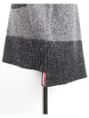 Mohair tweed wool cardigan 5 - THOM BROWNE - BALAAN 7