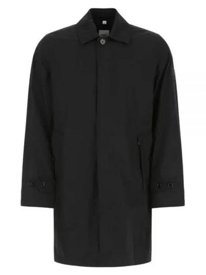 Zipped Pocket Trench Coat Black - BURBERRY - BALAAN 2