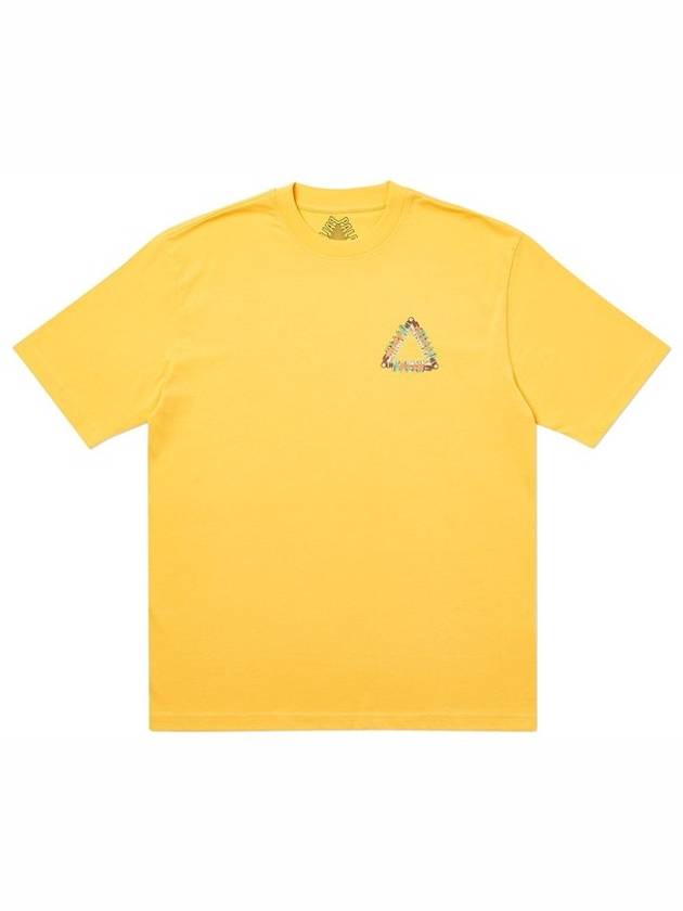 Tri Pumping T Shirt Yellow - PALACE - BALAAN 2