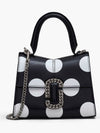 Spots St Marc Mini Top Handle_Black/White (2F3HSC050H01- 005) - MARC JACOBS - BALAAN 1