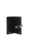 Voyou Leather Half Wallet Black - GIVENCHY - BALAAN 4