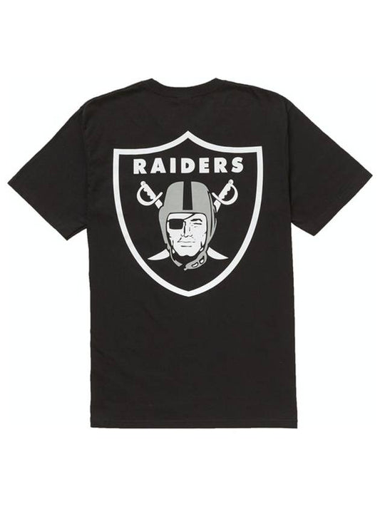 x NFL x Riders Pocket TShirt Black Raiders - SUPREME - BALAAN 1