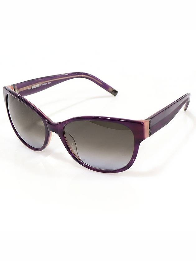 683SK Two tone purple frame women s sunglasses - KARL LAGERFELD - BALAAN 1