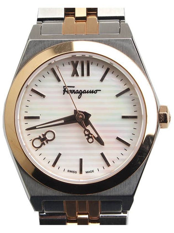 Ferragamo steel combination watch 26mm - SALVATORE FERRAGAMO - BALAAN 1