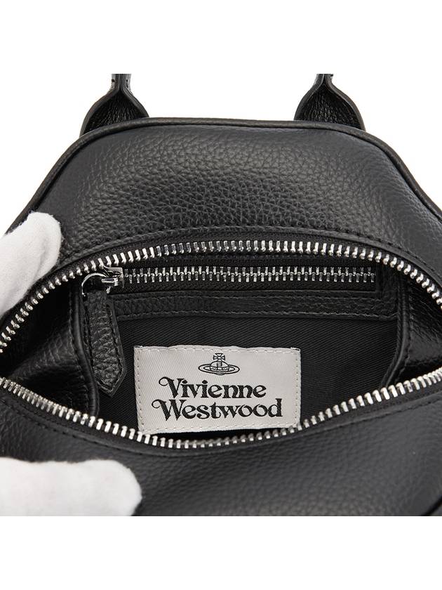 Yasmine Small Tote Bag Black - VIVIENNE WESTWOOD - BALAAN 10