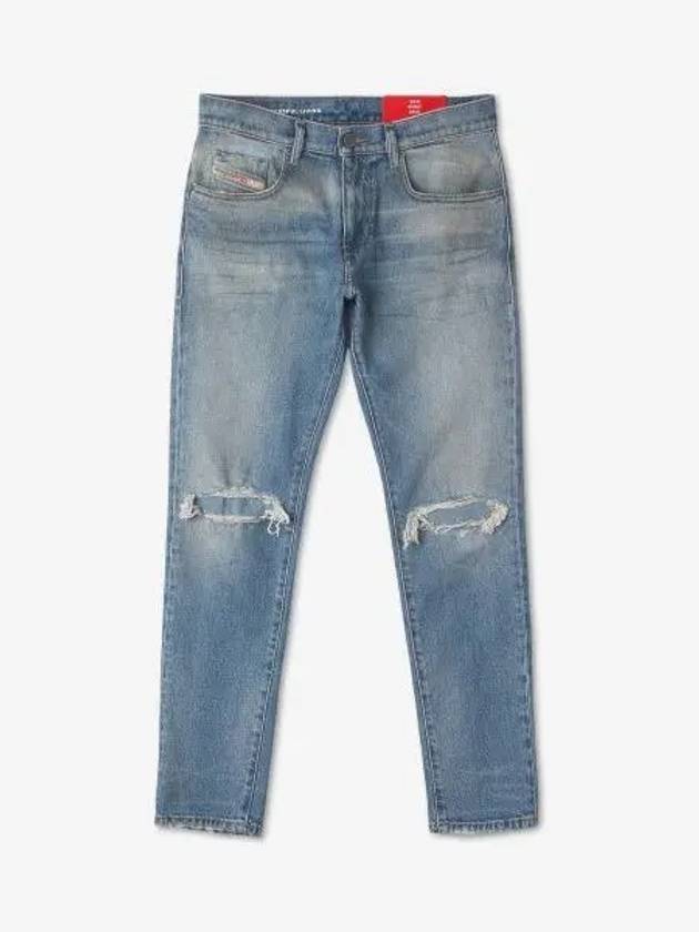 2019 D Struct Denim Pants Light Blue A03562007P301 - DIESEL - BALAAN 1