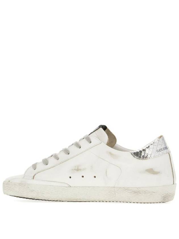 Golden Goose Super-Star Sneakers With Suede Star And Silver Dx Heel Tab And Gold Sx Heel Tab Shoes - GOLDEN GOOSE - BALAAN 3