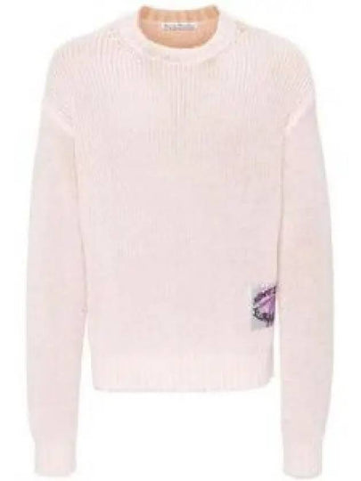 Smashing Bow Logo Label Knit Top Pink - ACNE STUDIOS - BALAAN 2